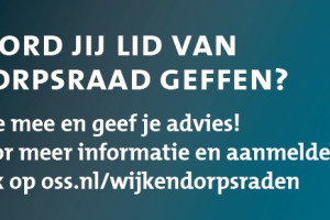 Denk mee, doe mee: word lid van Dorpsraad Geffen!