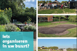 Iets organiseren in uw buurt?