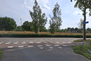 Nieuwe doorsteek fietspad