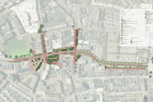Oostwal wordt rustige en groene straat